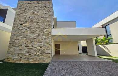 Imagem: A casa em condomínio possui 3 Dormitórios, 5 Banheiros, 4