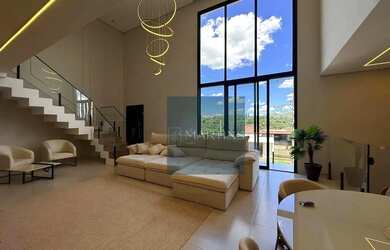 Imagem: A casa em condomínio possui 3 Dormitórios, 3 Banheiros, 4