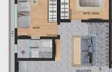 Imagem 5: Cobertura 03 quartos e 02 vagas a venda no bairro Lourdes na cidade de...