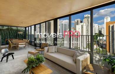 Imagem: O apartamento na cobertura possui 3 Dormitórios, 4 Banheiros