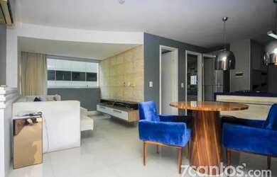 Imagem: O apartamento possui 1 Dormitório, 1 Banheiro, 1 Vaga na garagem