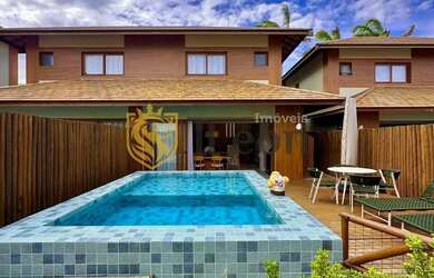 Imagem: A casa em condomínio possui 3 Dormitórios, 4 Banheiros, 2