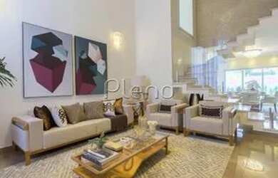 Imagem: A casa em condomínio possui 4 Dormitórios, 5 Banheiros, 2