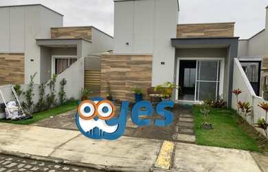 Imagem: A casa em condomínio possui 2 Dormitórios, 2 Banheiros, 2