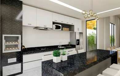 Imagem: A casa possui 3 Dormitórios, 4 Banheiros, 4 Vagas na garagem