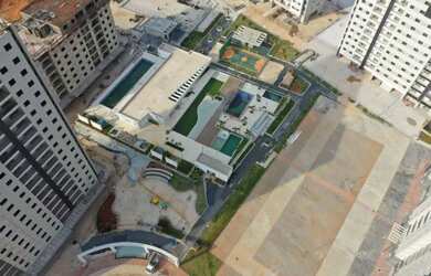 Imagem: O apartamento na cobertura possui 3 Dormitórios, 5 Banheiros