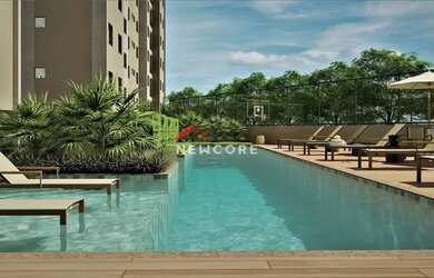 Imagem: O apartamento possui 2 Dormitórios, 3 Banheiros, 2 Vagas na