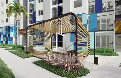 Imagem: O apartamento possui 2 Dormitórios, 2 Banheiros, 1 Vaga na