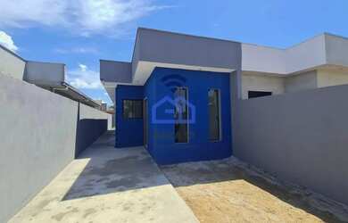 Imagem: A casa possui 2 Dormitórios, 2 Banheiros, 1 Vaga na garagem