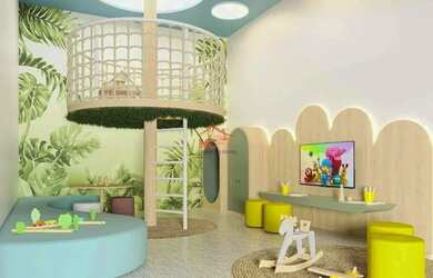 Imagem: A casa possui 5 Dormitórios, 5 Banheiros, 3 Vagas na garagem