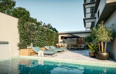 Imagem: O apartamento possui 3 Dormitórios, 2 Banheiros, 2 Vagas na