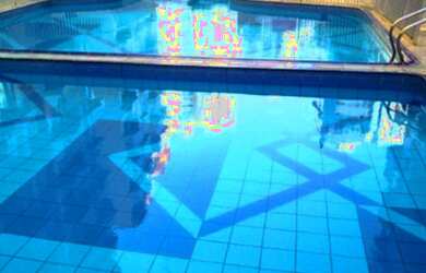 Imagem: O apartamento possui 1 Dormitório, 1 Banheiro, 1 Vaga na garagem