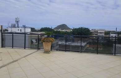 Imagem: O apartamento na cobertura possui 4 Dormitórios, 3 Banheiros