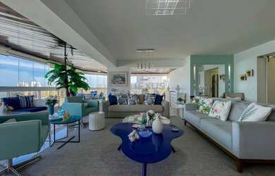 Imagem 4: Cobertura frente mar com vista mar, churrasqueira e piscina na Praia das...