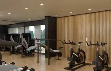 Imagem: O apartamento possui 2 Dormitórios, 2 Banheiros, 1 Vaga na