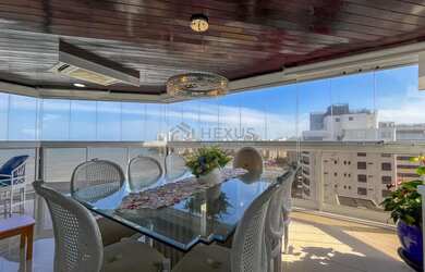 Imagem 7: Cobertura frente mar com vista mar, churrasqueira e piscina na Praia das...