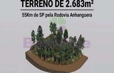 Imagem: O terreno possui 2.683m² de Área e está localizado em Jarinu