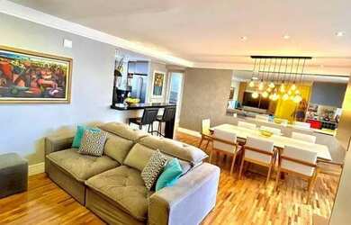 Imagem: O apartamento possui 3 Dormitórios, 4 Banheiros, 3 Vagas na