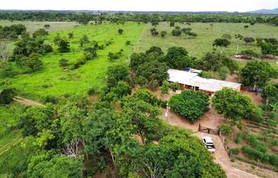 Imagem: A fazenda possui 12m² de Área e está localizado em Distrito