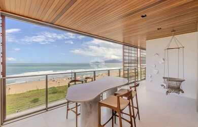 Imagem: Apartamento 4 suítes frente mar mobiliado e decorado na Praia