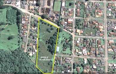 Imagem: O terreno possui 16167m² de Área e está localizado em Borda