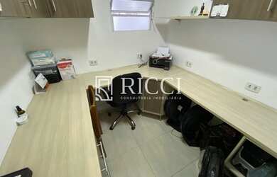 Imagem 8: APARTAMENTOSANTOS. Piscina, Churrasqueira, Imóvel mobiliadoeAr-condicionado