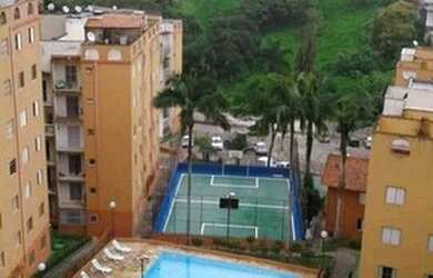 Imagem: O apartamento possui 2 Dormitórios, 1 Banheiro, 2 Vagas na