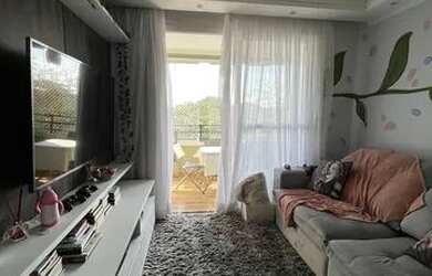 Imagem: O apartamento possui 3 Dormitórios, 2 Banheiros, 2 Vagas na