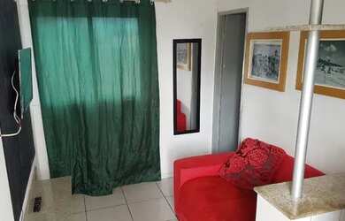 Imagem: O apartamento possui 1 Dormitório, 1 Banheiro, 30m² de Área