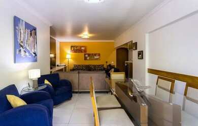 Imagem: O apartamento possui 4 Dormitórios, 4 Banheiros, 142m² de