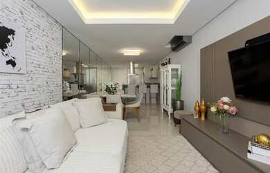 Imagem 2: Apartamento 03 dormitórios com vista mar na praia Brava