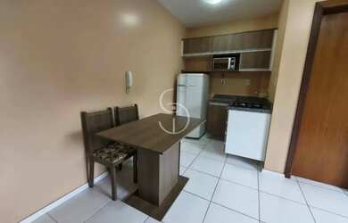 Imagem: A kitnet possui 1 Dormitório, 1 Banheiro, 35m² de Área e