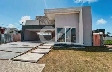 Imagem: A casa em condomínio possui 3 Dormitórios, 4 Banheiros, 4