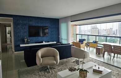 Imagem: O apartamento possui 4 Dormitórios, 5 Banheiros, 4 Vagas na