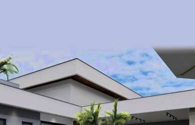 Imagem: A casa em condomínio possui 5 Dormitórios, 5 Banheiros, 4