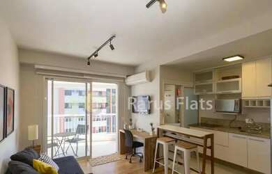 Imagem 2: Flat para alugar no Brooklin - Edifício Mandarim - Cód