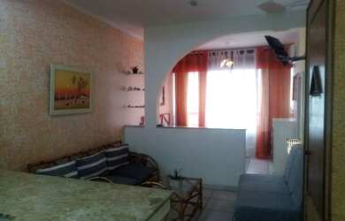 Imagem: O apartamento à venda possui 1 Dormitório, Acomodam 4 pessoas