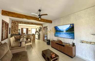 Imagem 4: Casa com 2 dormitórios para alugar, 130 m² por R$ 2.500/mês - Praia...