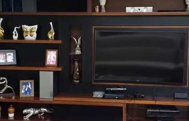 Imagem: A casa em condomínio possui 5 Dormitórios, 5 Banheiros, 4