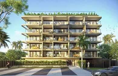 Imagem: O apartamento possui 1 Dormitório, 1 Banheiro, 1 Vaga na garagem