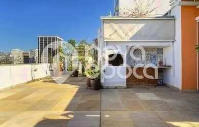 Imagem: O apartamento na cobertura possui 3 Dormitórios, 4 Banheiros