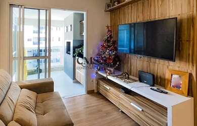 Imagem: O apartamento possui 3 Dormitórios, 2 Banheiros, 1 Vaga na