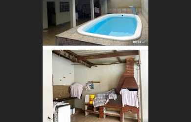 Imagem: A casa possui 2 Dormitórios, 1 Banheiro, 1 Vaga na garagem