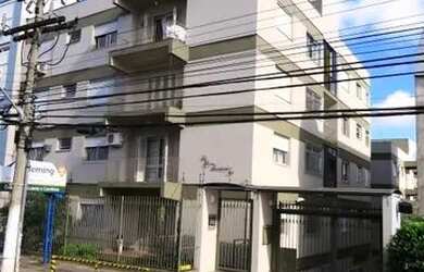 Imagem: O apartamento possui 1 Dormitório, 1 Banheiro, 1 Vaga na garagem