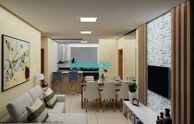 Imagem 3: ÁREA PRIVATIVA 02 QTOS 01 VG NO BAIRRO EUROPA CONTAGEM - MG