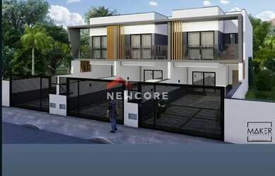 Imagem: A casa possui 3 Dormitórios, 3 Banheiros, 2 Vagas na garagem