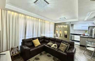 Imagem: O apartamento possui 3 Dormitórios, 4 Banheiros, 3 Vagas na