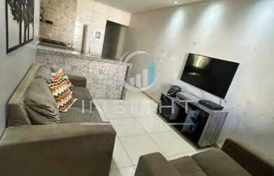 Imagem: A casa possui 3 Dormitórios, 2 Banheiros, 2 Vagas na garagem