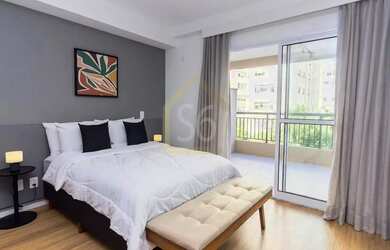 Imagem: O studio possui 1 Dormitório, 1 Banheiro, 23m² de Área, Imóvel