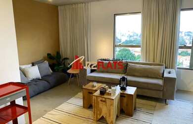 Imagem: O apartamento possui 1 Dormitório, 1 Banheiro, 1 Vaga na garagem